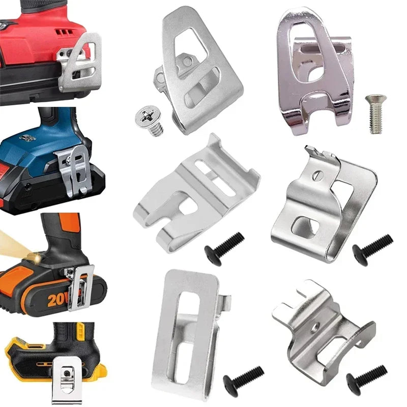 Drill Belt Hook Clip for Makita, Dewalt, Bosch, Ryobi 18V/20V