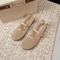 Women's Mesh Mary Jane Ballet Flats – Buckle Strap & Breathable