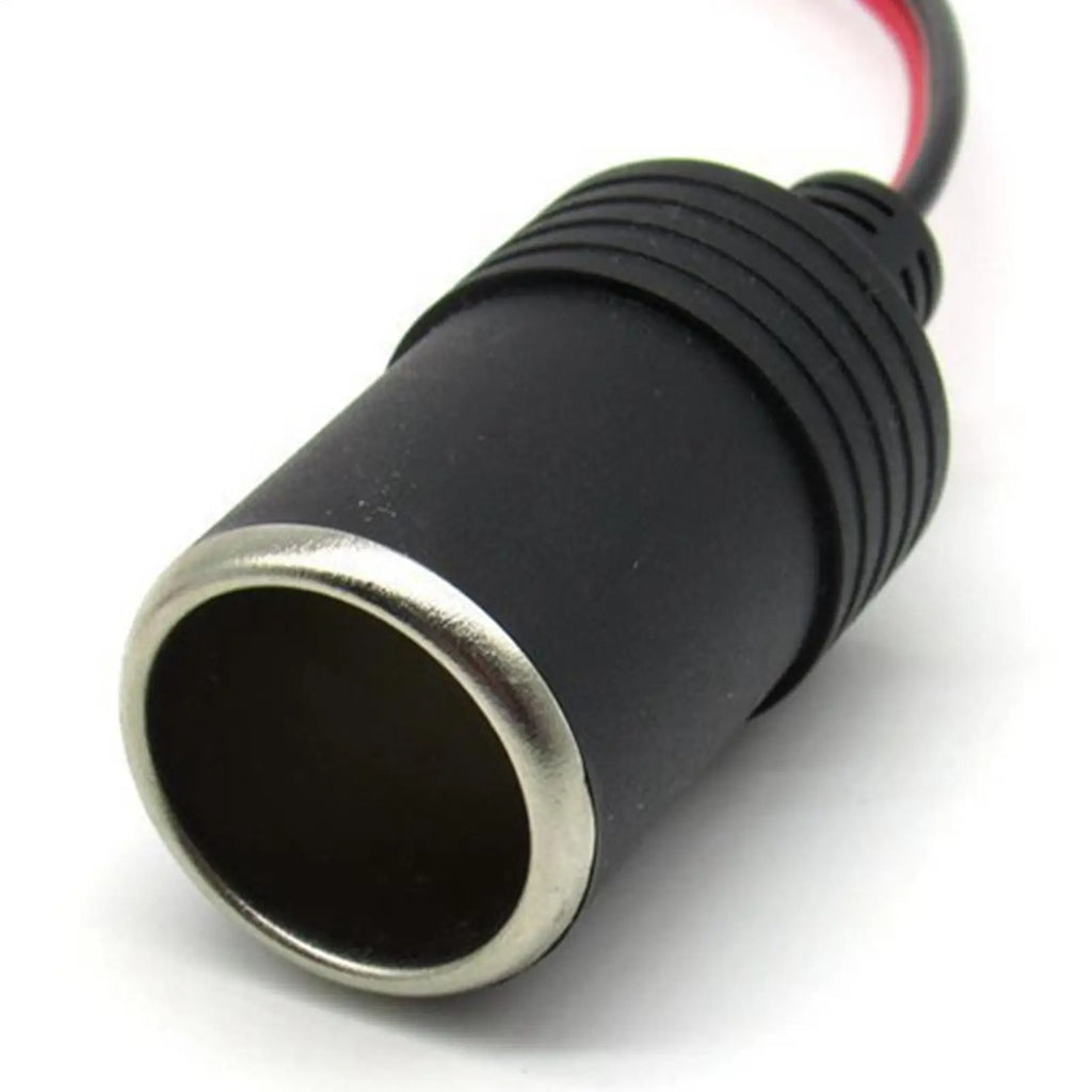 12V Battery Clamp to Car Socket Adapter – Heavy Duty