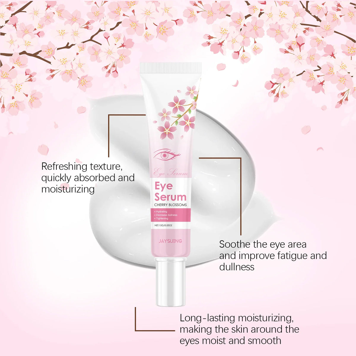 Sakura Eye Serum – Dark Circles, Puffiness & Wrinkle Remover