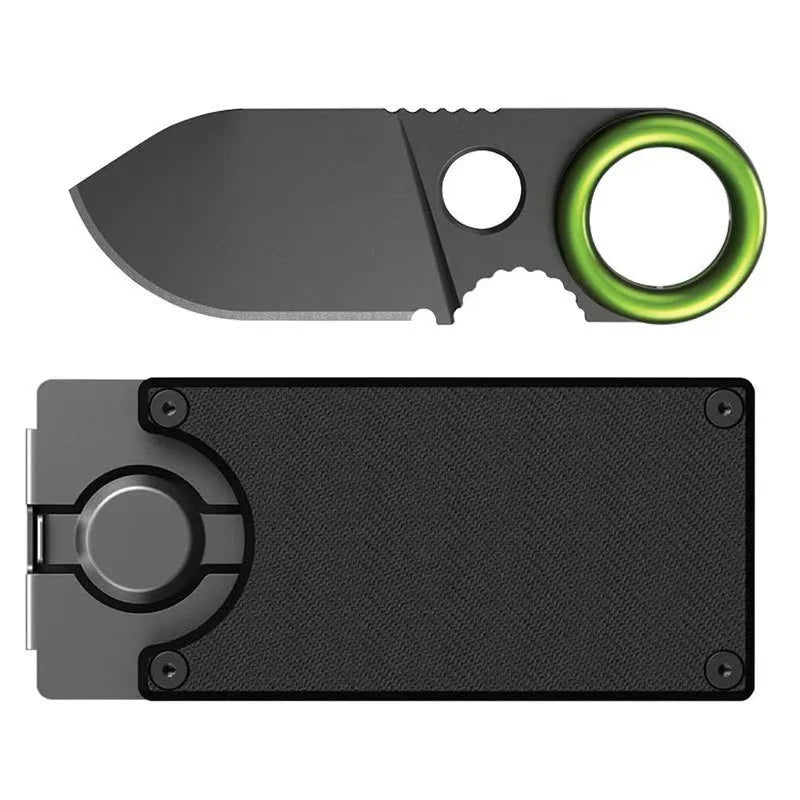 Portable Mini Fixed Blade EDC Pocket Knife – Keychain Knife