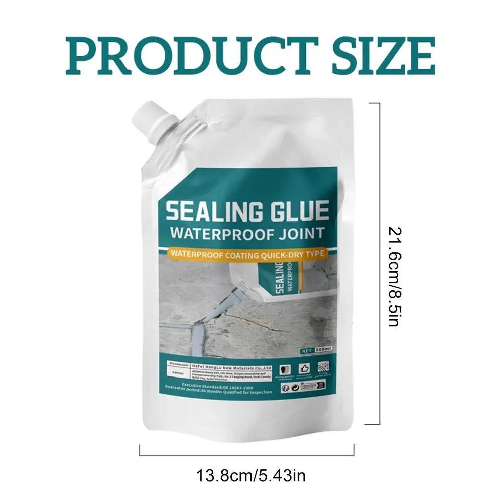 500ml Concrete Crack Filler – Waterproof Caulk & Sealant