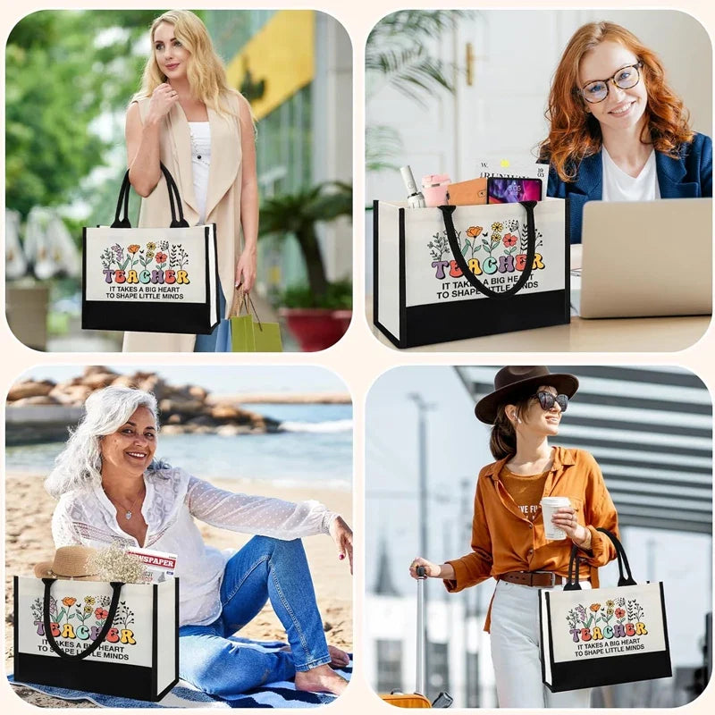 Teacher Appreciation Tote Bag – Thank You Gift for Women