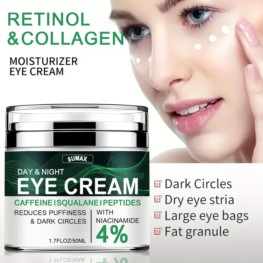 LAIKOU Nicotinamide Eye Cream – Hyaluronic Acid & Retinol 50ml