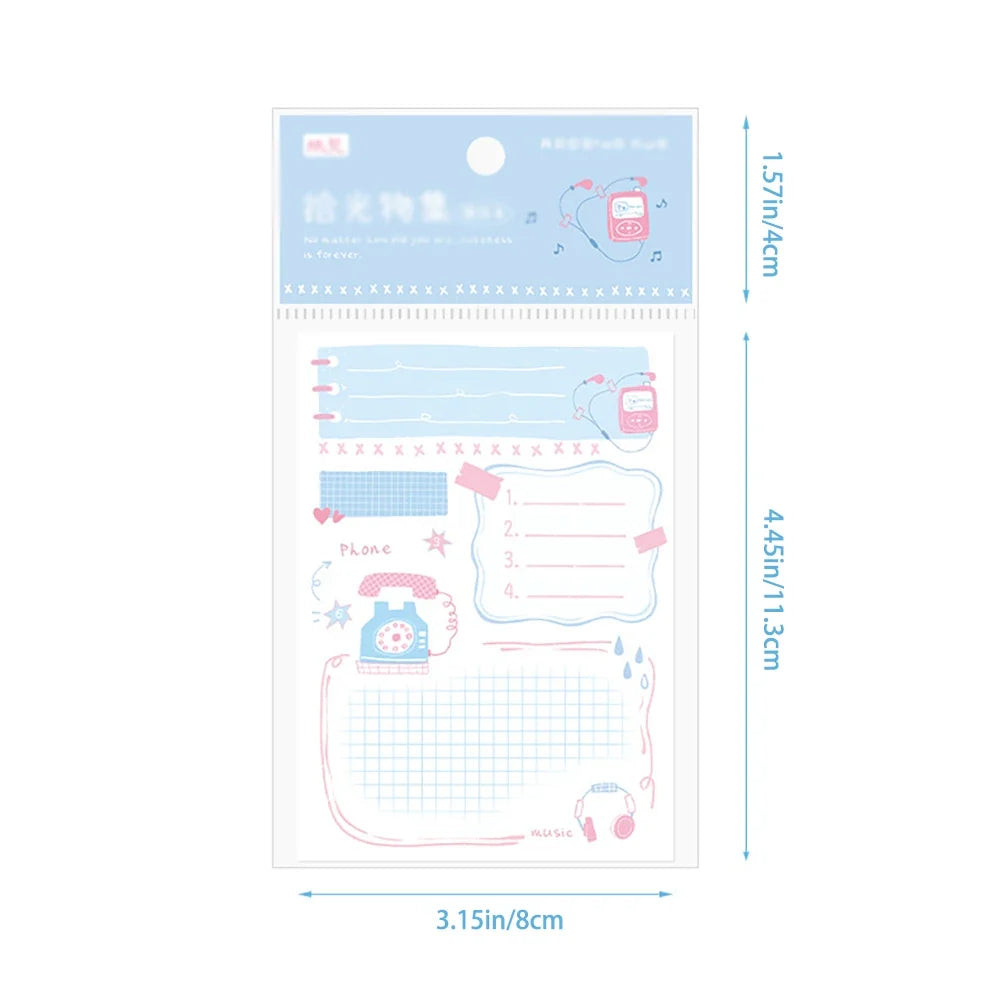 Memo Book Three Liang Sweet Event Series Non Stick Handbook Material