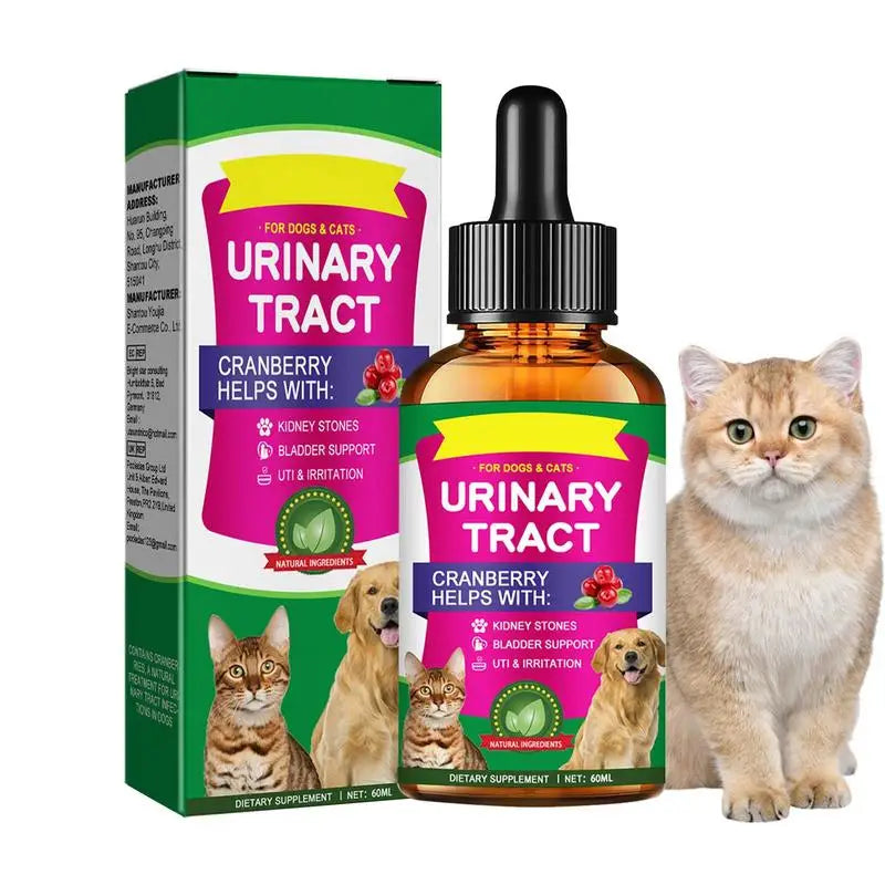 Pet UTI Treatments Powerful Cat Bladder Drops Urinary Tract Care