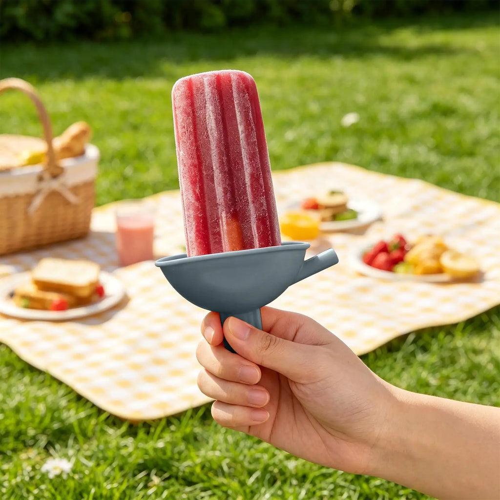 Kids No-Drip Silicone Ice Cream Holder | Ice Pop Tray