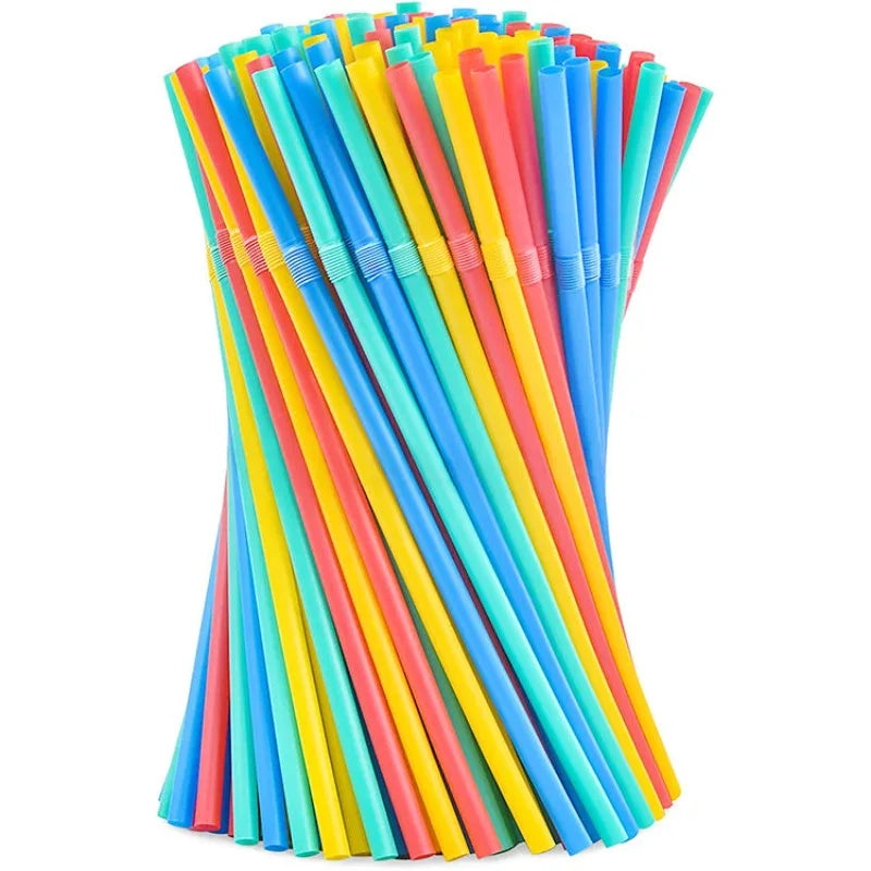 100pcs Wide Boba Straws – Milkshake, Smoothie & Bubble Tea