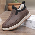 Men's Waterproof Winter Snow Boots – Warm Anti-Slip Ankle Boots