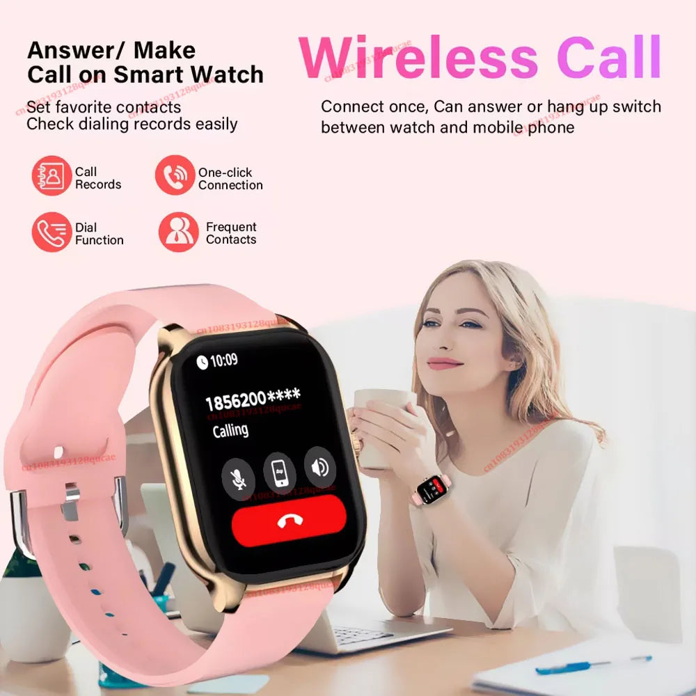 H9 Smart Watch Men Women Sports Fitness Tracker 2 01 HD Screen