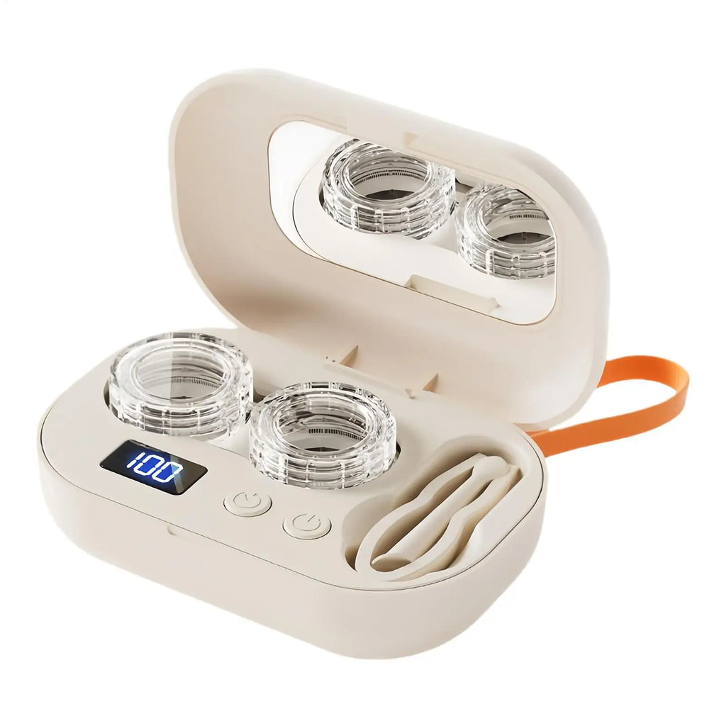Ultrasonic Contact Lens Cleaner | Portable USB Rechargeable