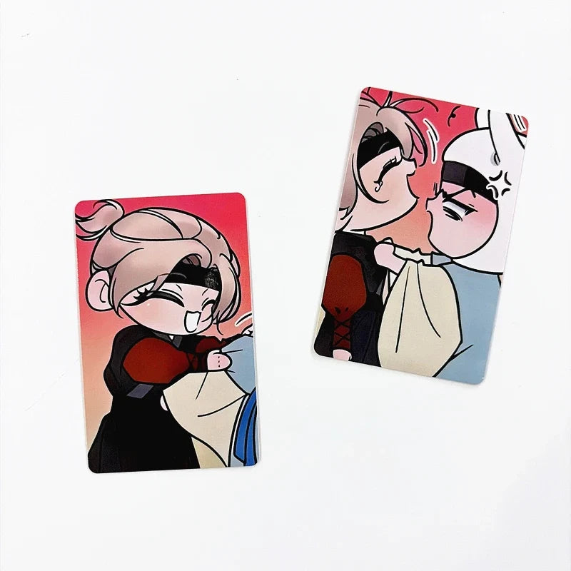 Borderline Manhwa Chibi Lomo Cards Eun Nanjo Hwang Mokyeon Photo Fans