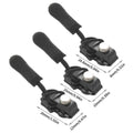 3-Piece Zipper Repair Kit – Universal Slider for Coats & Bags