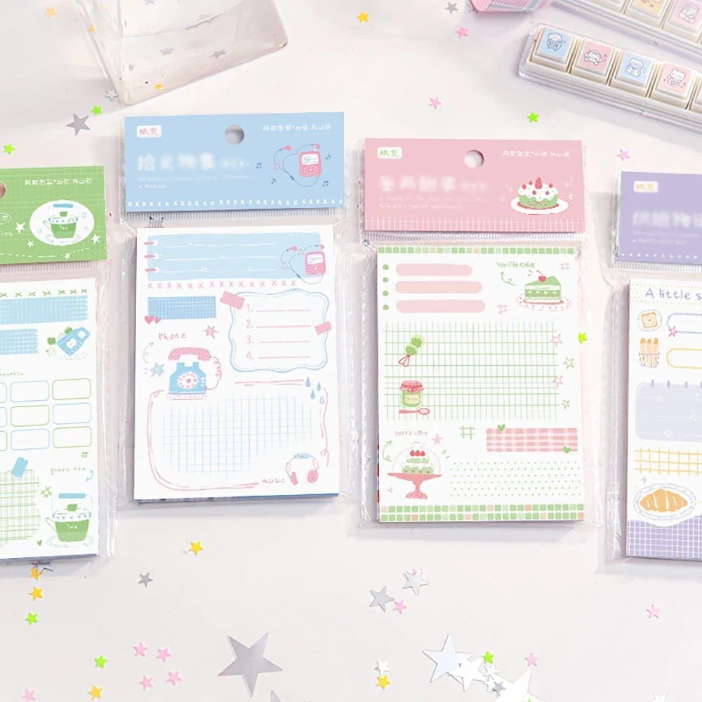 Memo Book Three Liang Sweet Event Series Non Stick Handbook Material