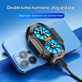 Double Fan Mobile Phone Radiator Cooler Cell Cooling Accessories