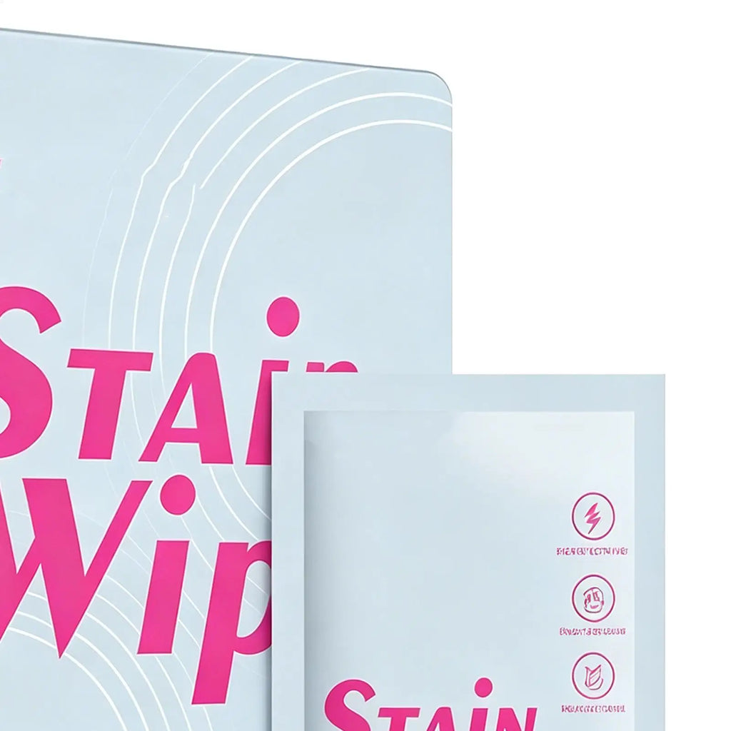 Stain Remover Wipes 20-Pack – No-Rinse Individually Wrapped