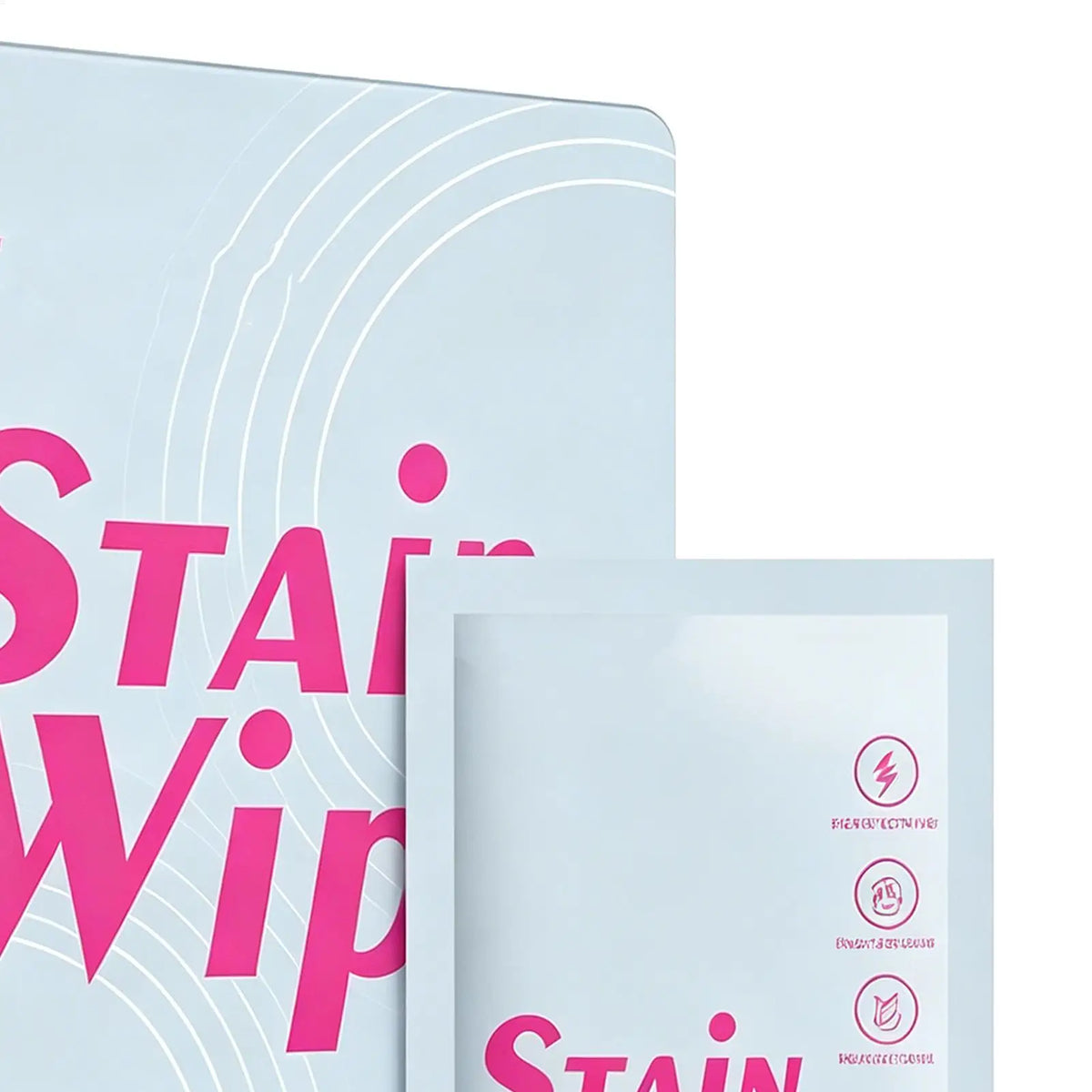 Stain Remover Wipes 20-Pack – No-Rinse Individually Wrapped