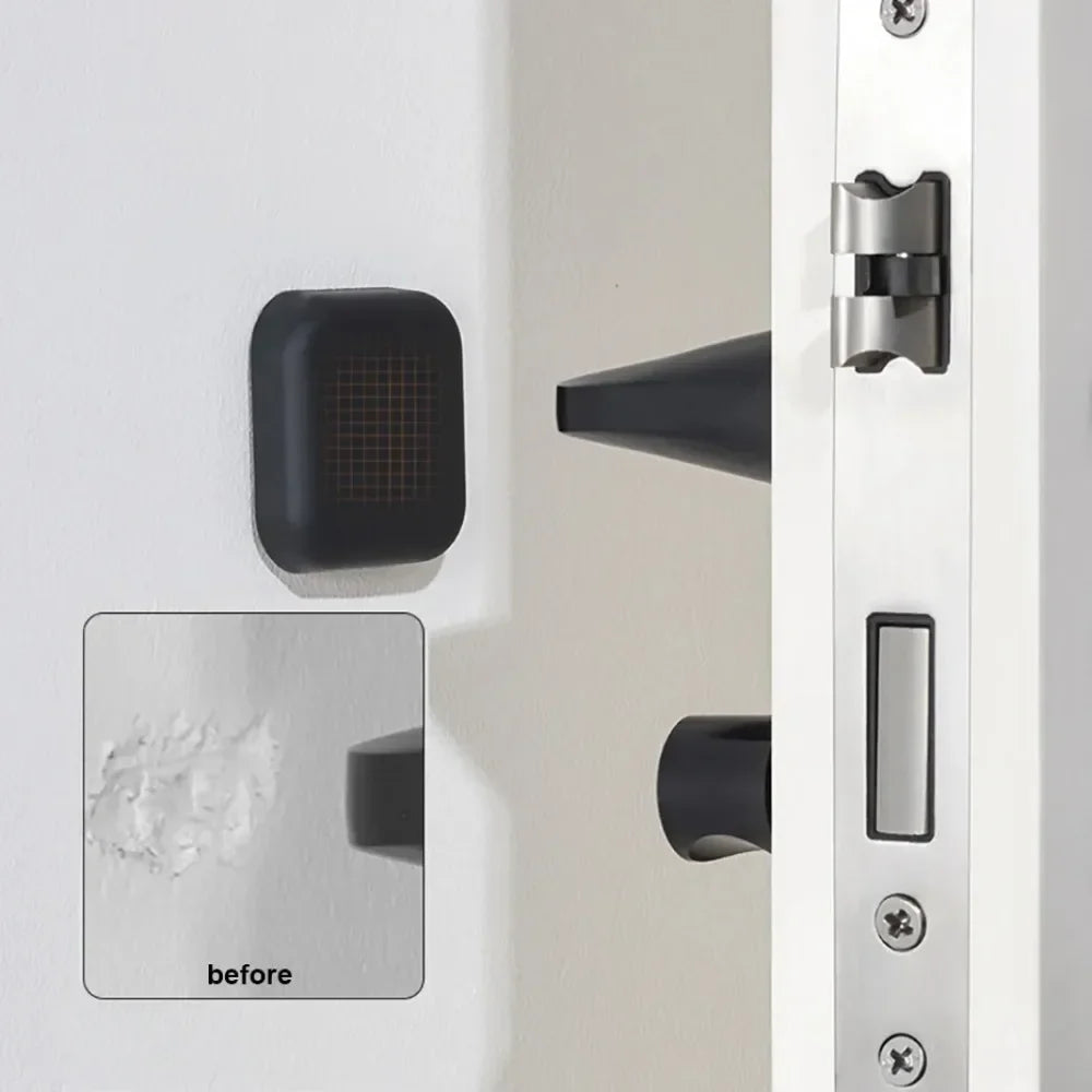 Silicone Door Handle Bumper – Self-Adhesive Wall Protector