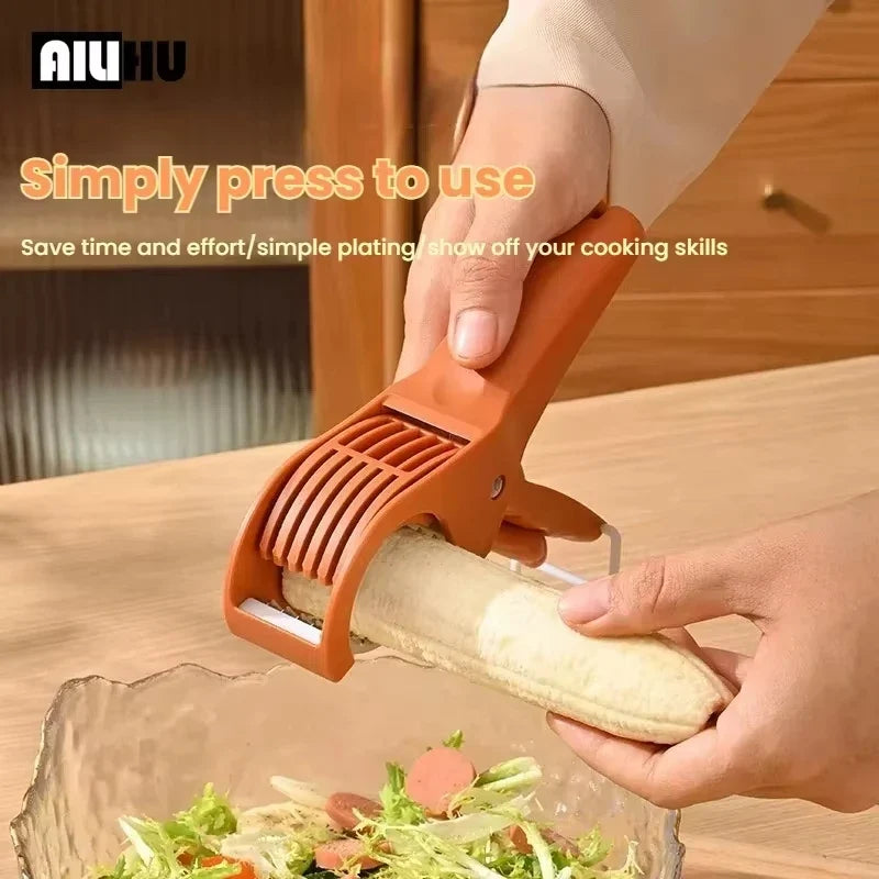 Stainless Steel Vegetable & Fruit Slicer | Multifunctional Salad