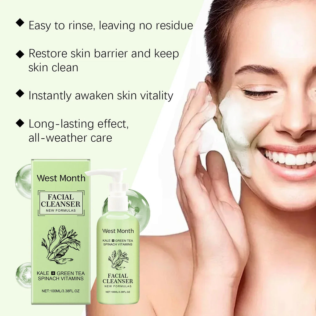 WEST MONTH Men's Purifying Foaming Facial Cleanser 100ml