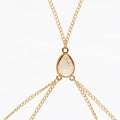 Multilayer Tassel Bead Belly Chain – Crystal Waist Body Jewelry