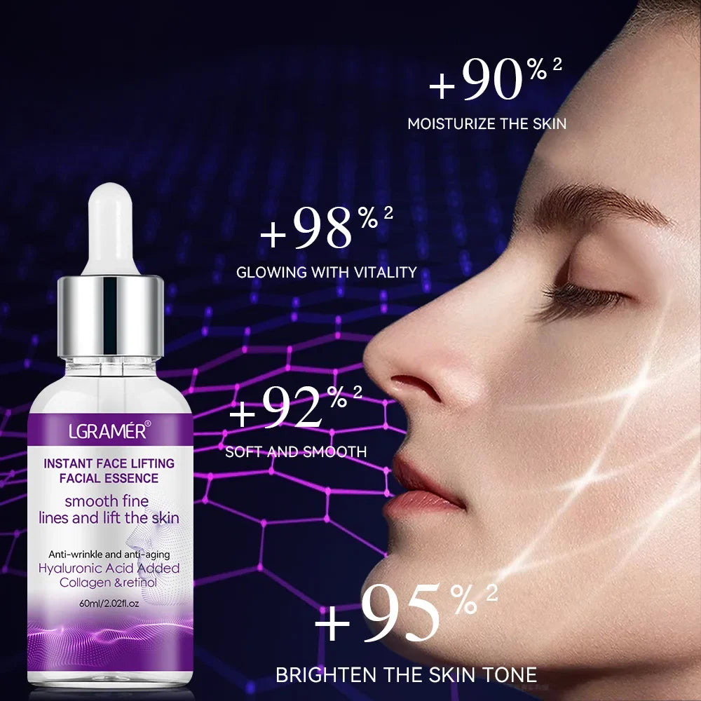 REAROYA Retinol Face Serum – Anti-Aging, Pore & Brightening 60ml