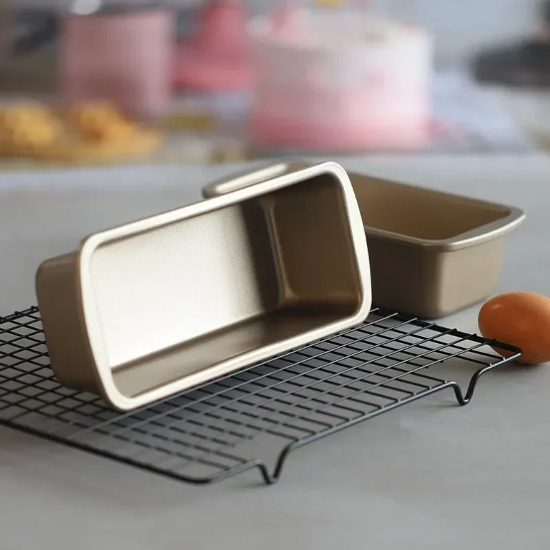 Non Stick Rectangular Pound Cake Bread Mold Baking Tray Commercial