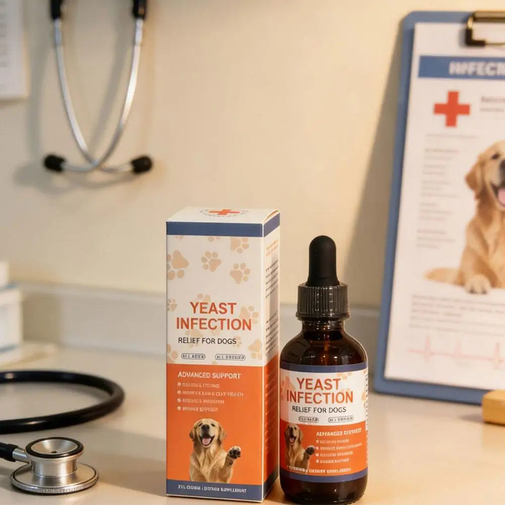 Antipruritic Fur Health Immune Support Yeast Infection Relief Drops
