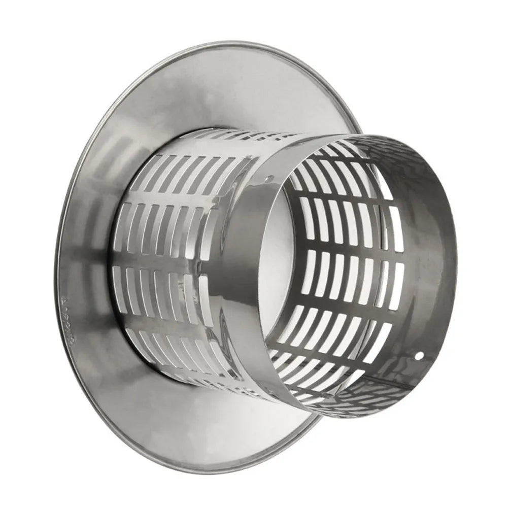 Stainless Steel Chimney Cap 75mm & 200mm – Exhaust Vent Hood