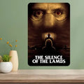 Silence of the Lambs Movie Metal Poster Sign | Wall Décor