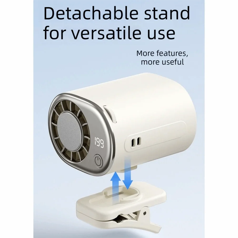 199-Speed Mini Portable Clip Fan – Baby Stroller & Desk
