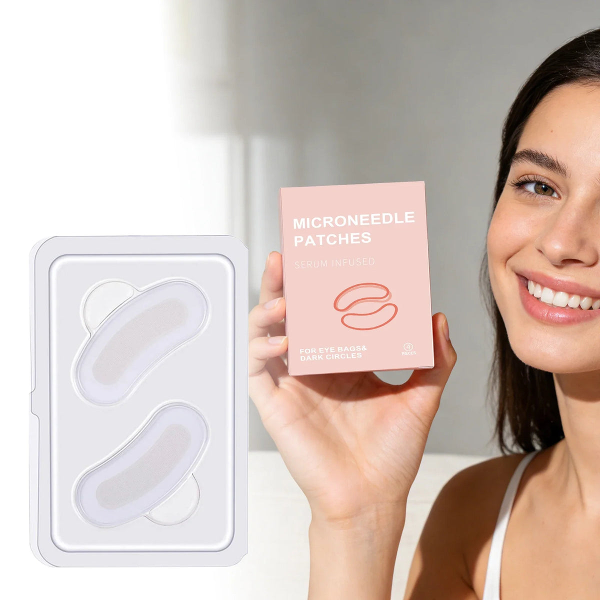 Retinol Eye Patches – Reduce Dark Circles & Puffiness 4pcs