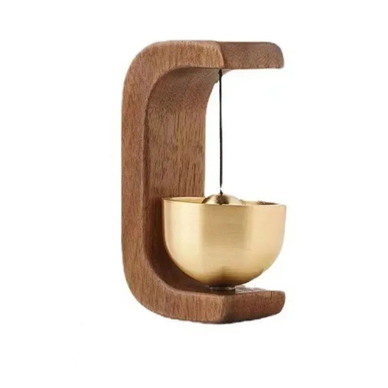 Japanese Wooden Wind Chime Doorbell | Hanging Décor Bell