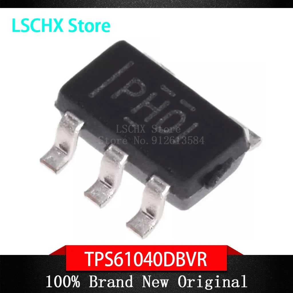 TPS61040 TPS61041 SOT-23-5 Boost Converter IC – 10 Pack