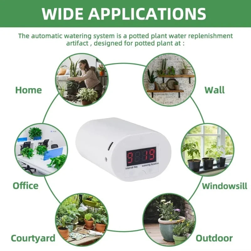 Automatic Drip Irrigation System | Double Pump & Smart Timer