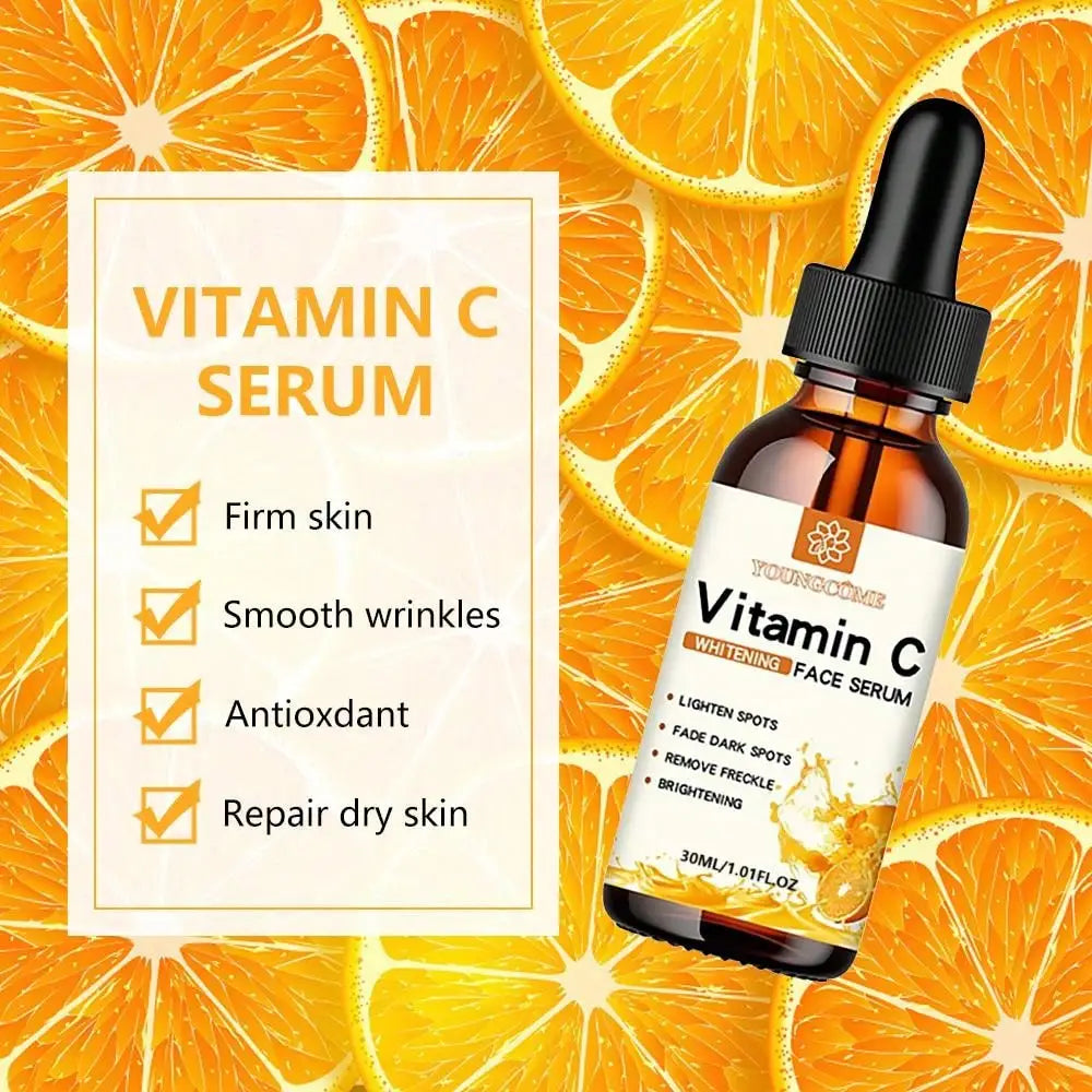 Vitamin C Serum with Hyaluronic Acid | YOUNGCOME 30ml Essence