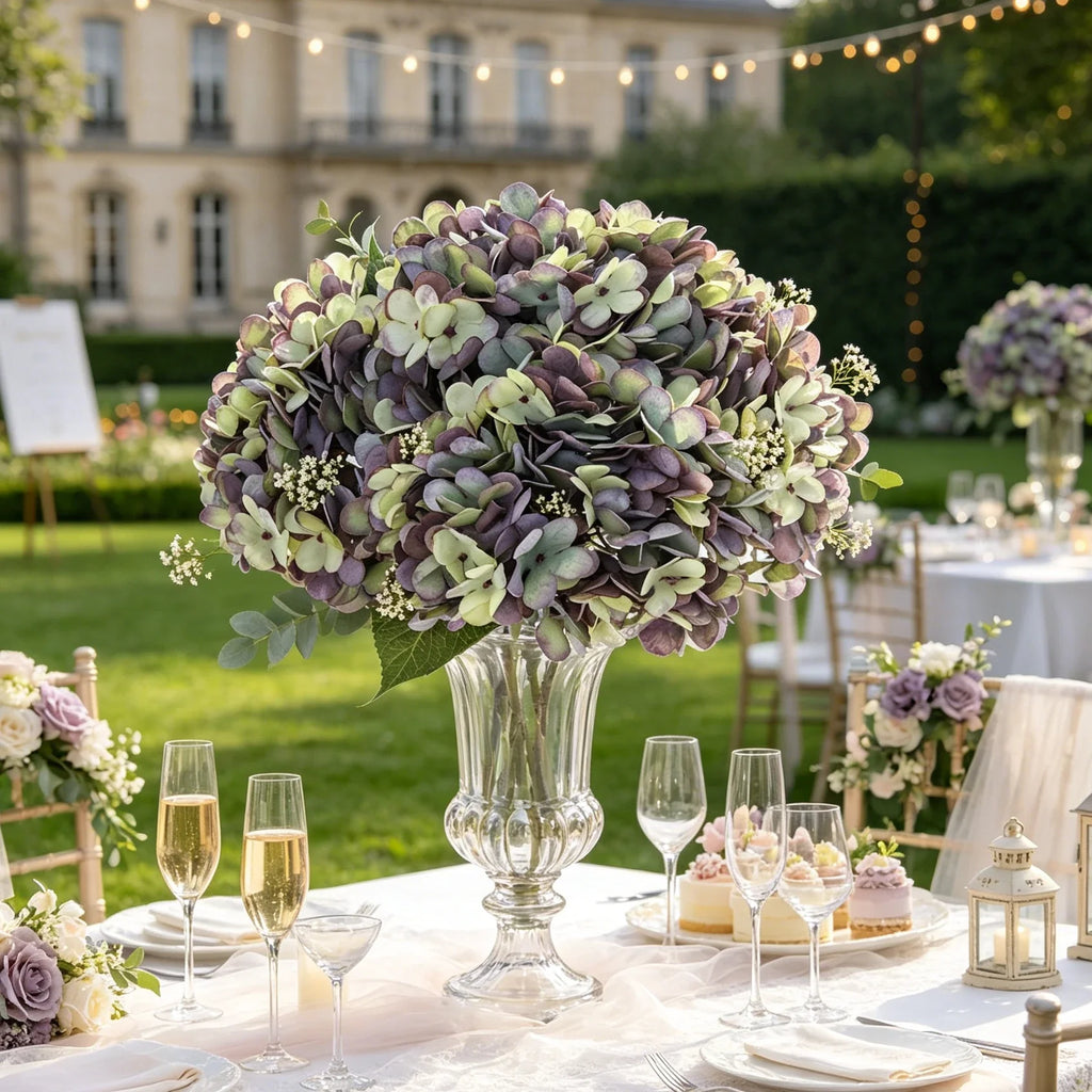 Artificial Silk Hydrangea Flowers | Indoor & Outdoor Decor