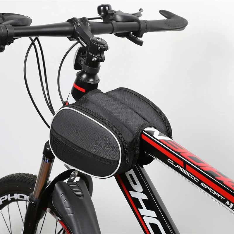 Waterproof Ultralight Bike Top Tube Frame Bag – MTB Phone Pouch