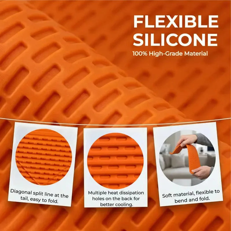 Multi-Angle Foldable Silicone Phone & Tablet Stand | Home Office