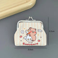 Cute Capybara Mini Coin Purse – PU Wallet for Kids & Gifts