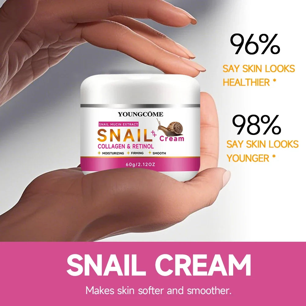 YOUNGCOME Snail Mucin Collagen Anti-Aging Day Cream 30/60g