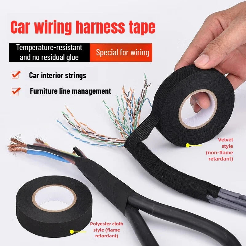 Waterproof Electrical Insulation Tape – High Temp Car Wire Wrap