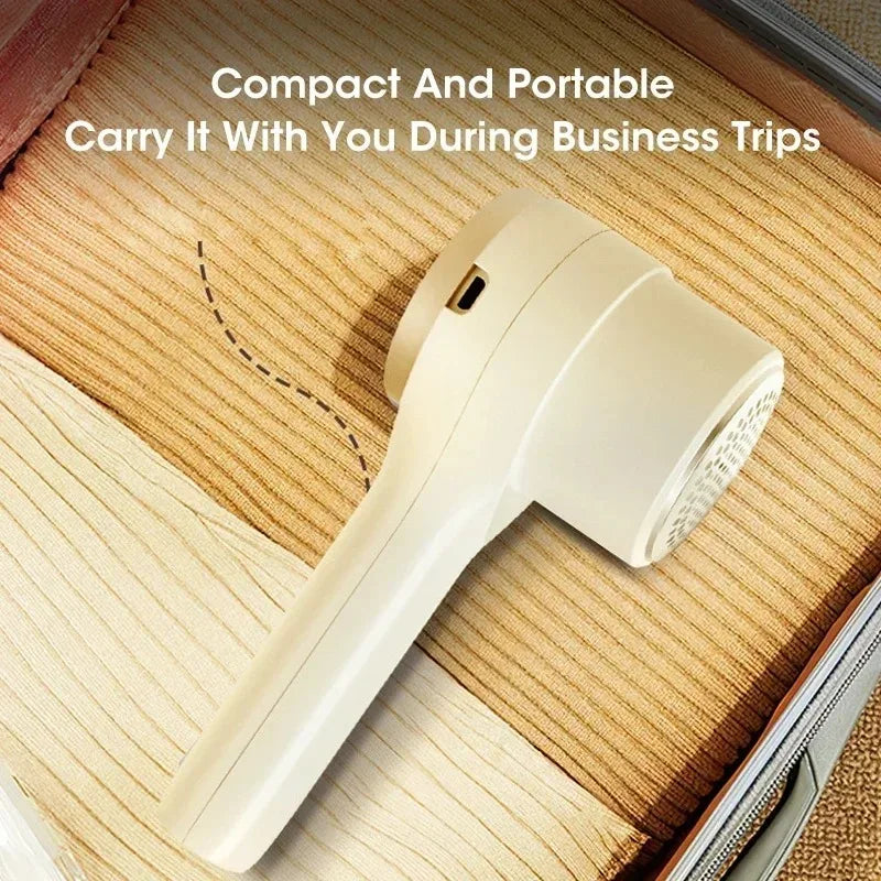 Electric Rechargeable Lint Remover & Fabric Shaver – 3-Speed