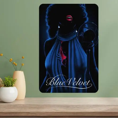Blue Velvet Classic Movie Metal Poster Sign | Retro Wall Art