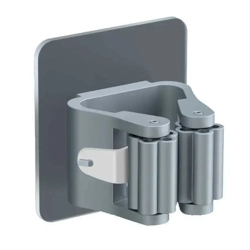 Wall-Mounted Mop & Broom Holder Hooks | 2/4 PCS Storage Rack