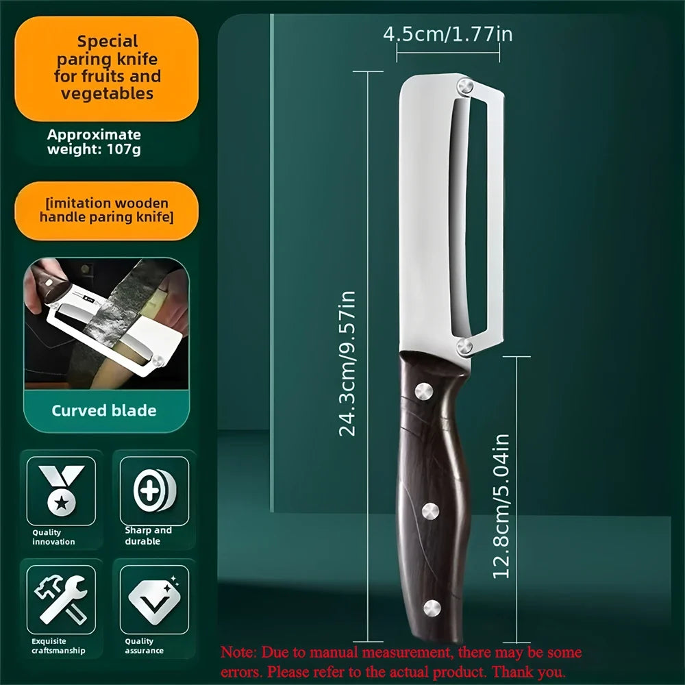 Stainless Steel Multi-Function Vegetable & Fruit Peeler