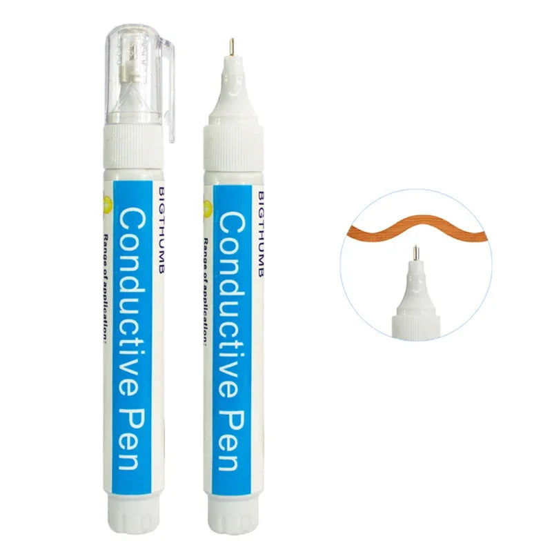 Conductive Silver Paint Pen – Circuit Repair & STEM Learning