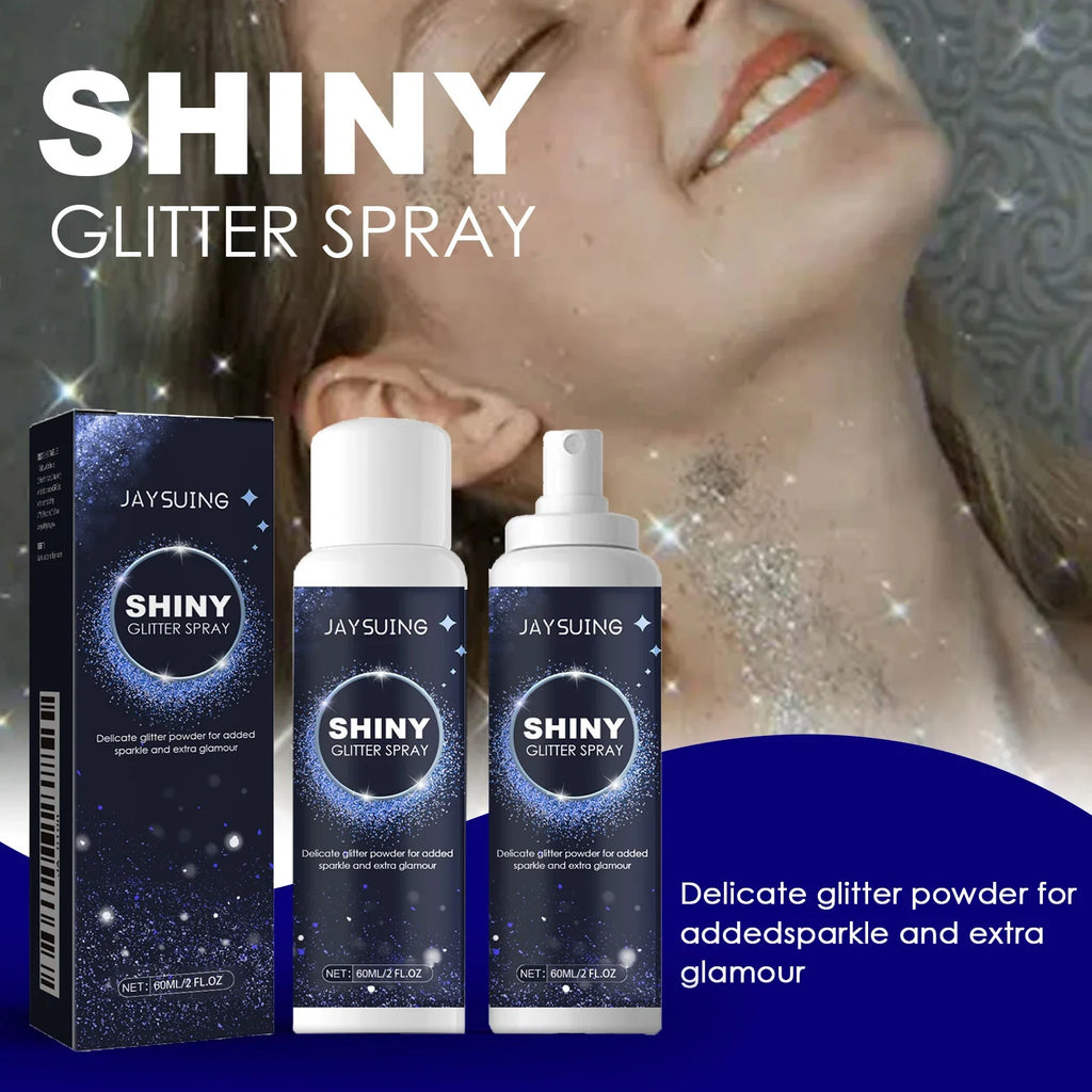 Holographic Glitter Spray – Shimmer for Hair, Body & Clothes