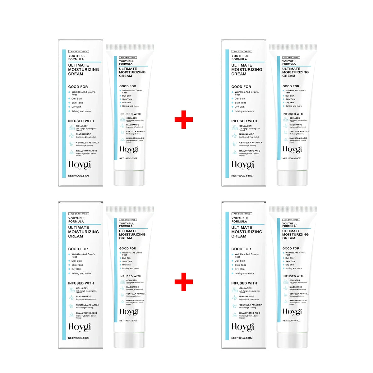 Hoygi Centella Moisturizing Cream – Hyaluronic Acid Skin Repair