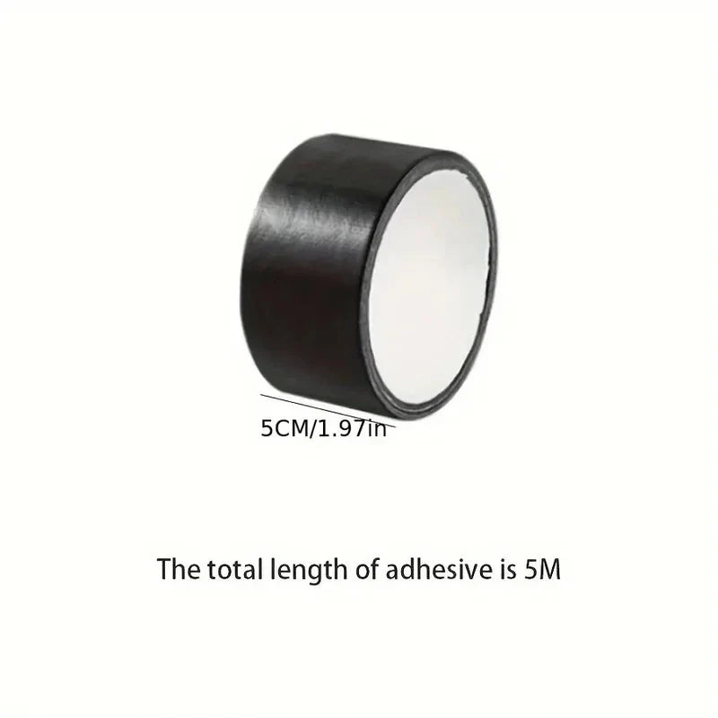 Black Cloth Leather Repair Tape – Waterproof & Wear-Resistant